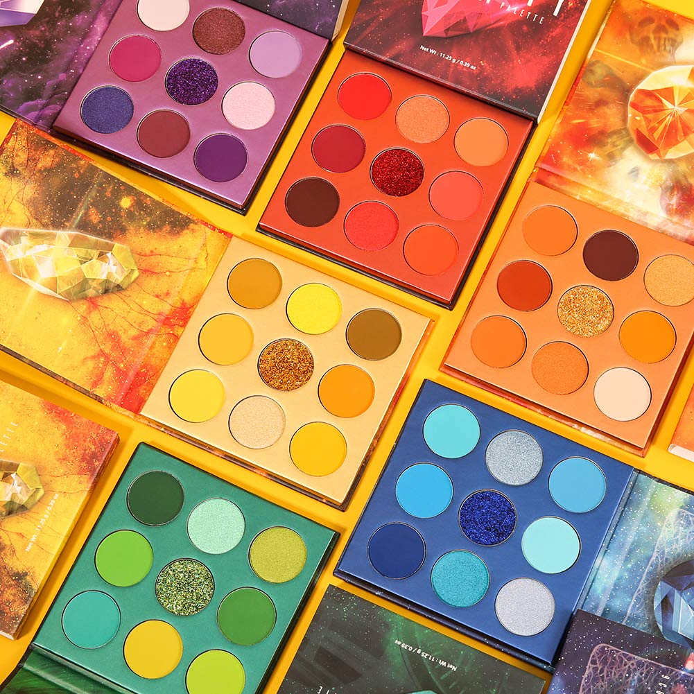 Couleurs riches pour yeux pro, intensite et profondeur.