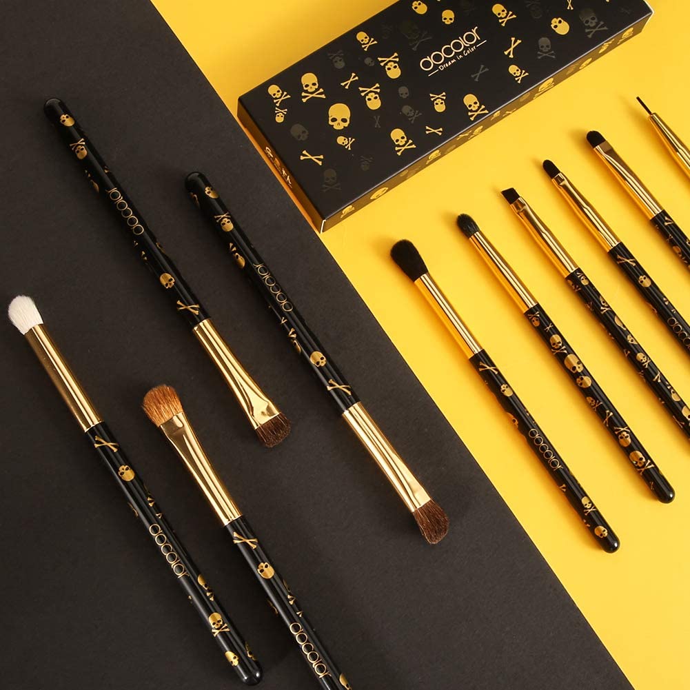 Ensemble pinceaux yeux premium Docolor sans perte et durable