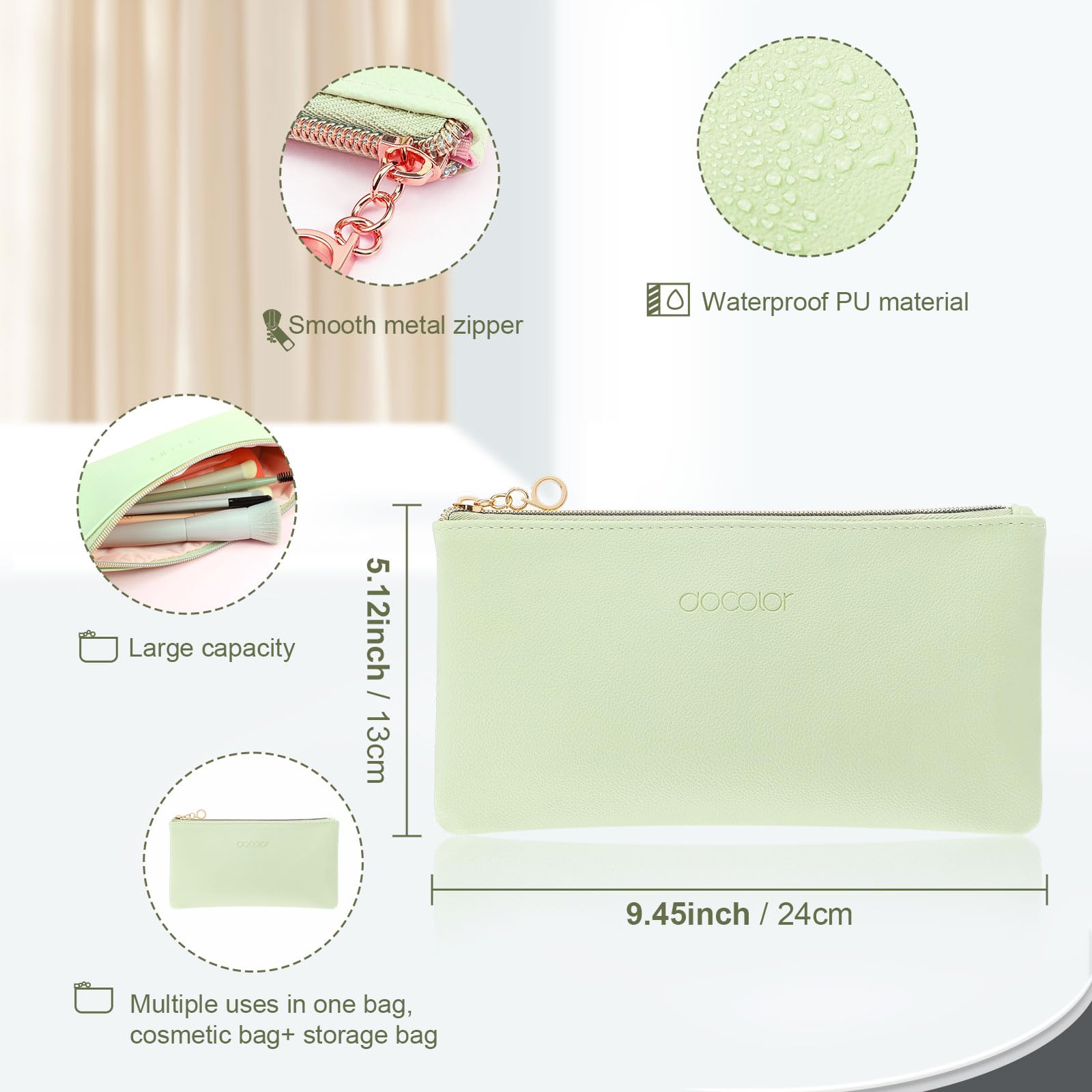 Éponge maquillage douce incluse pour un mélange homogène