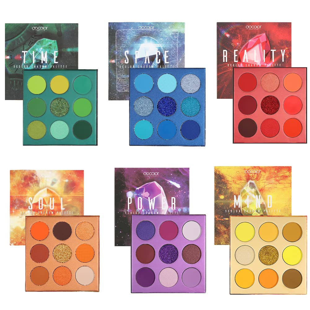 Palette Gemstone docolor 54 couleurs, rendu riche et pigmentee pour divers looks.
