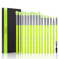 Ensemble Docolor 15 pinceaux yeux – ensemble professionnel pour rendu précis des ombres.