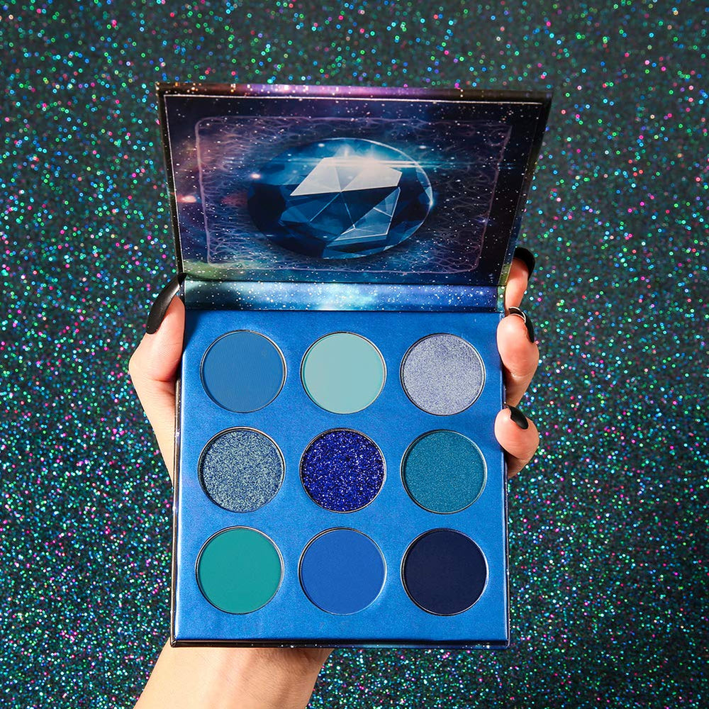 Docolor ombre matte bleu foncé: texture facile à estomper et durable.