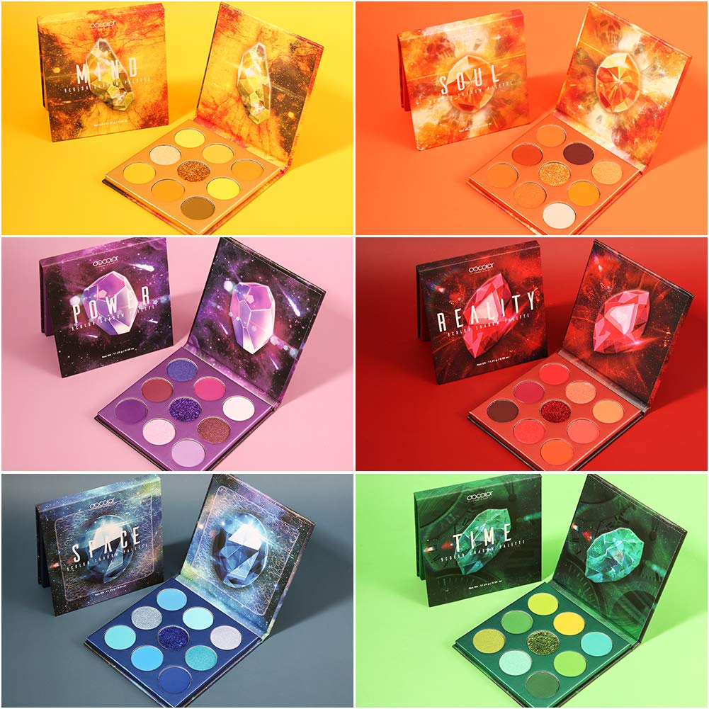 Ombre matte et brillance satinee, polyvalence pour maquillages professionnels.
