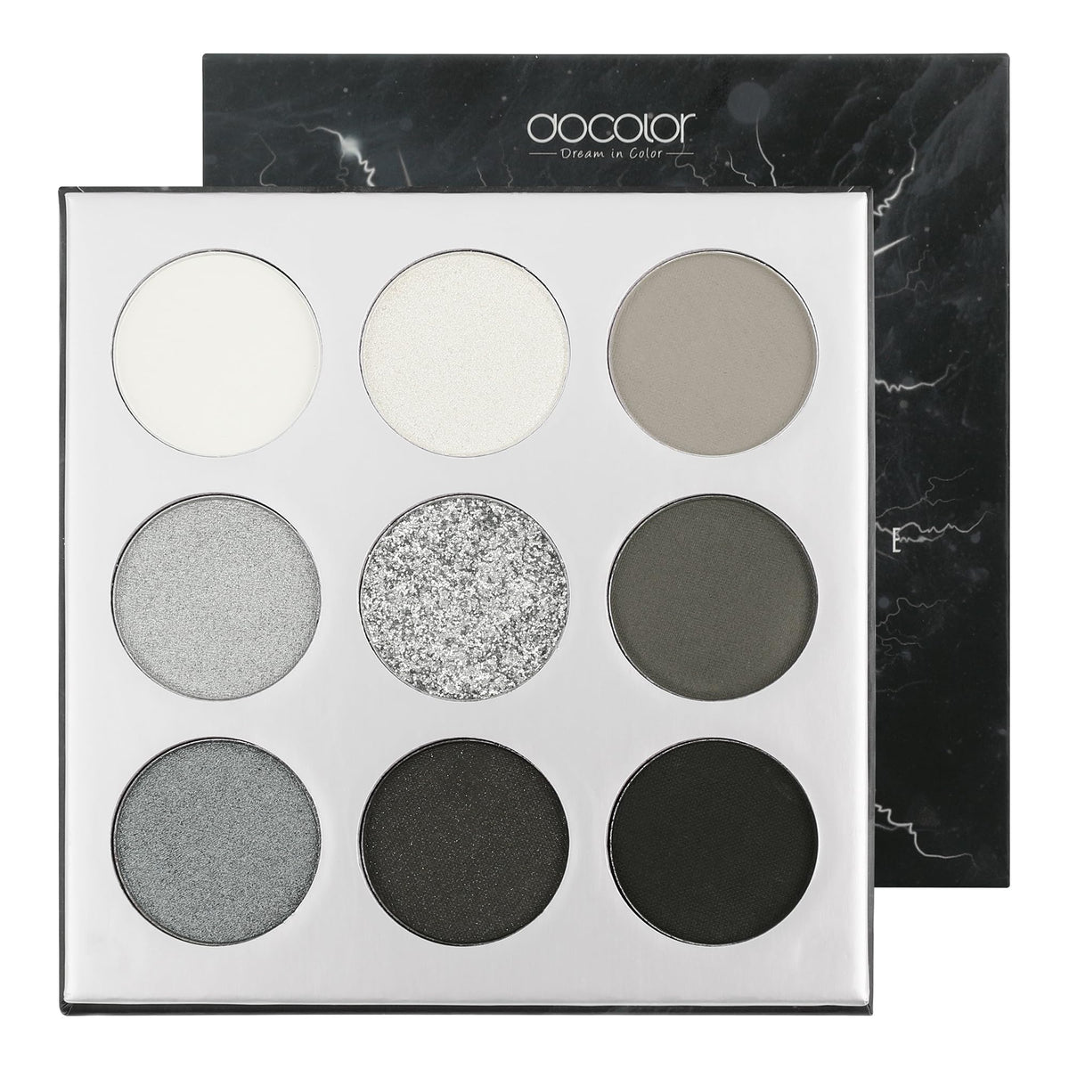 Docolor Ombre à paupières noir Gemstone pour un regard intense et polyvalent.