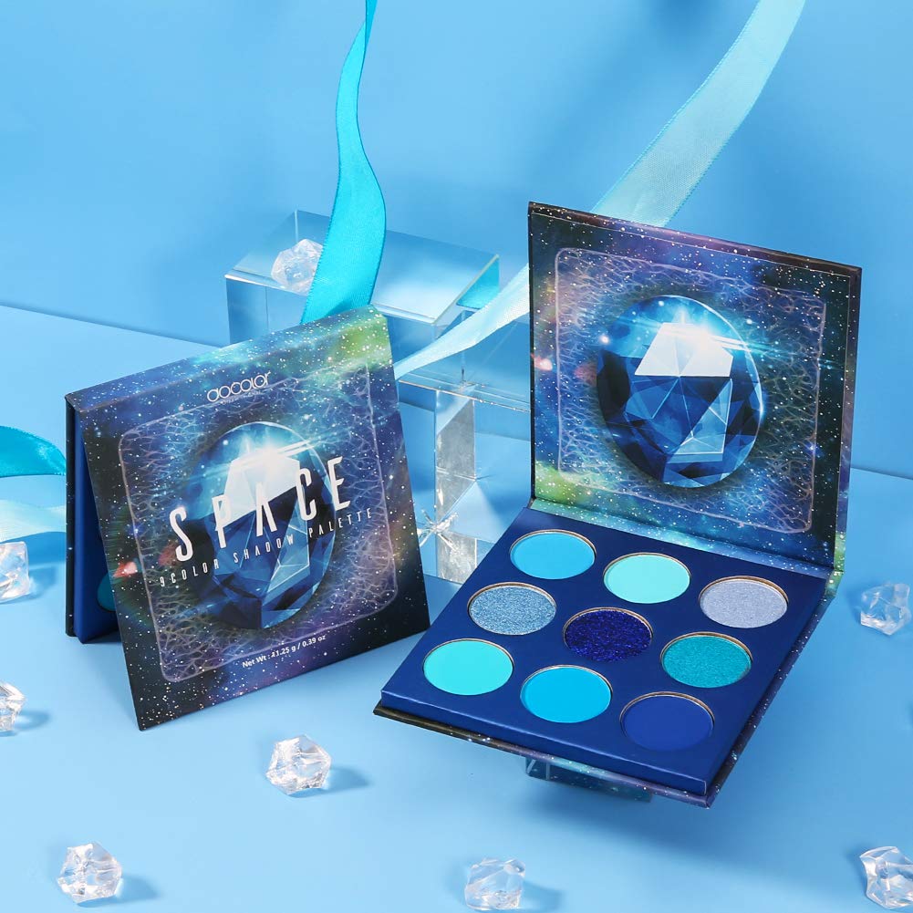 Docolor palette compacte bleu voyage: idéale en déplacement.
