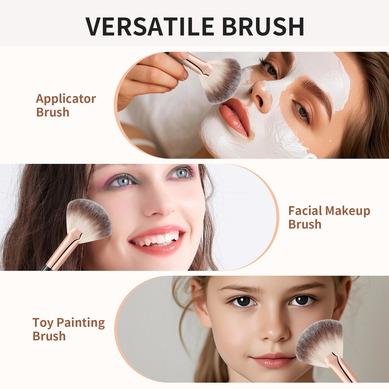Pinceau polyvalent docolor, parfait comme cadeau maquillage.