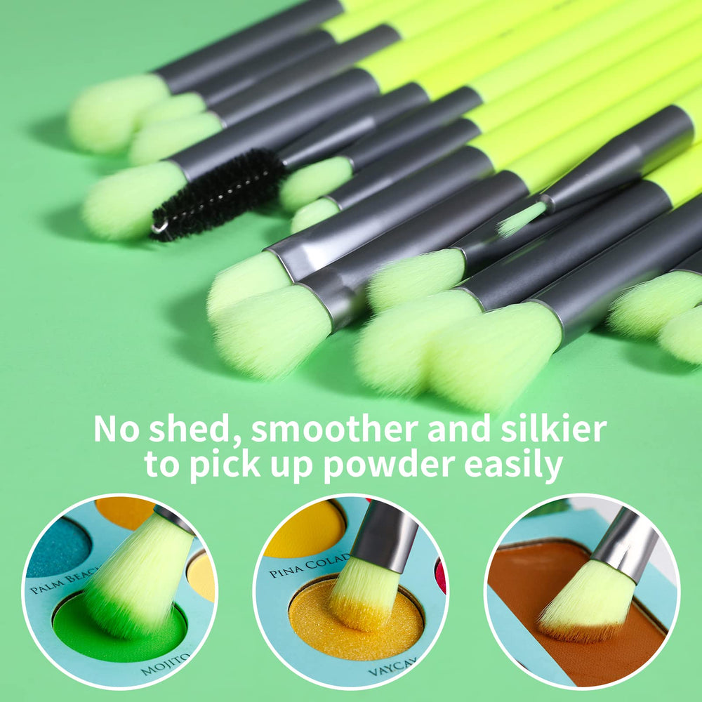 Pinceau ombre principal Docolor – douceur synthétique pour pigments uniformes.