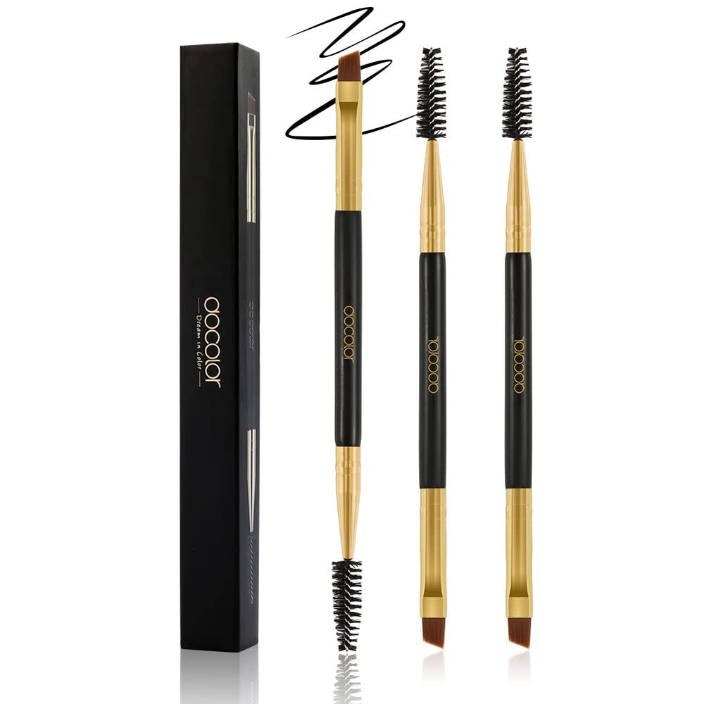 Pinceau-sourcils-angle Docolor, précision pour tracer les contours des sourcils.