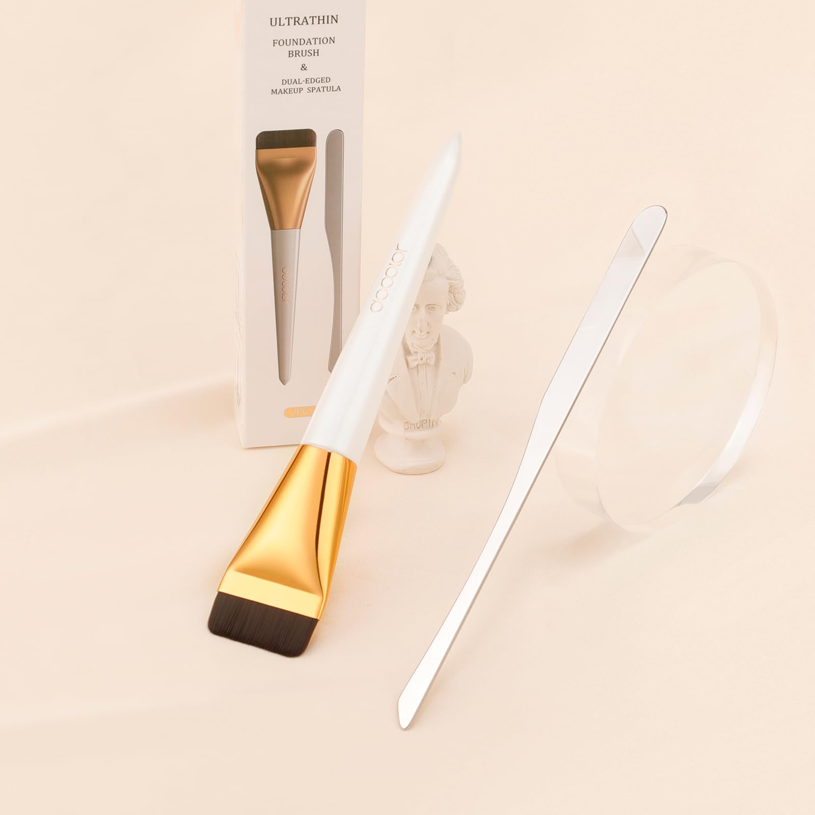 Pinceau-usage-professionnel docolor pour maquilleurs et amateurs exigeants.