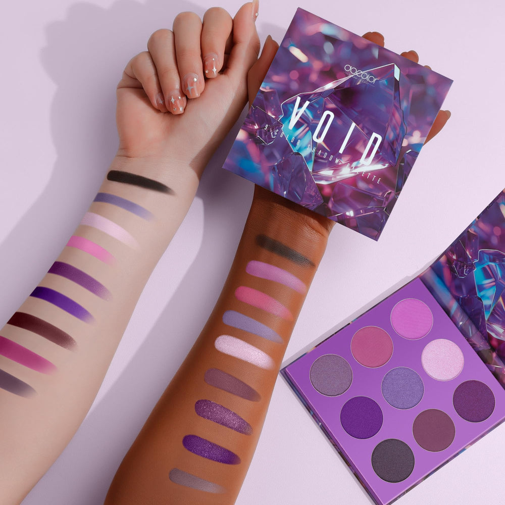 docolor yeux violet lavande neutre et doux en transition