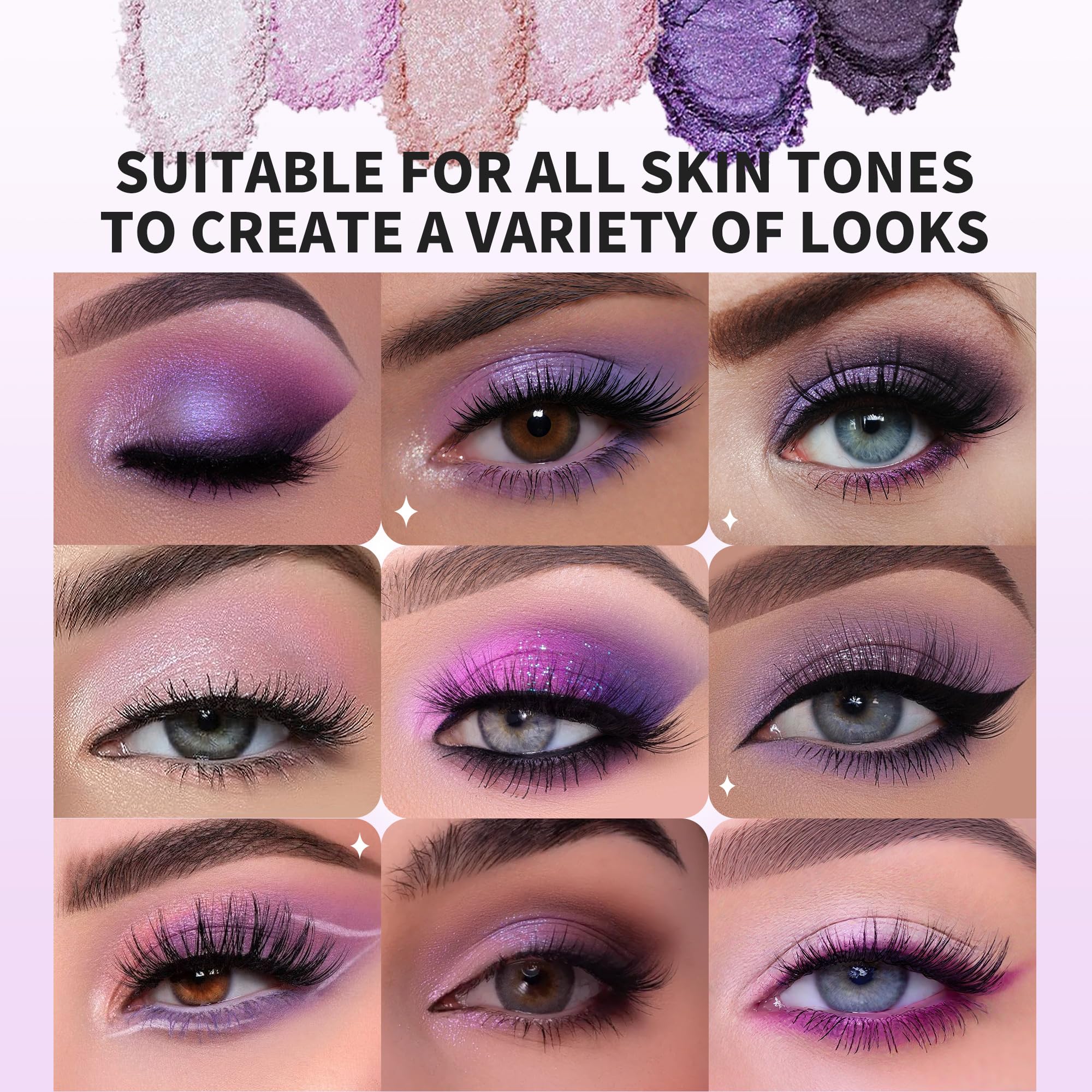 docolor yeux violet prune teinte riche et polyvalente