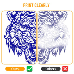 Papier transfert tatouage fourni avec DODOXCX pour démarrer rapidement.