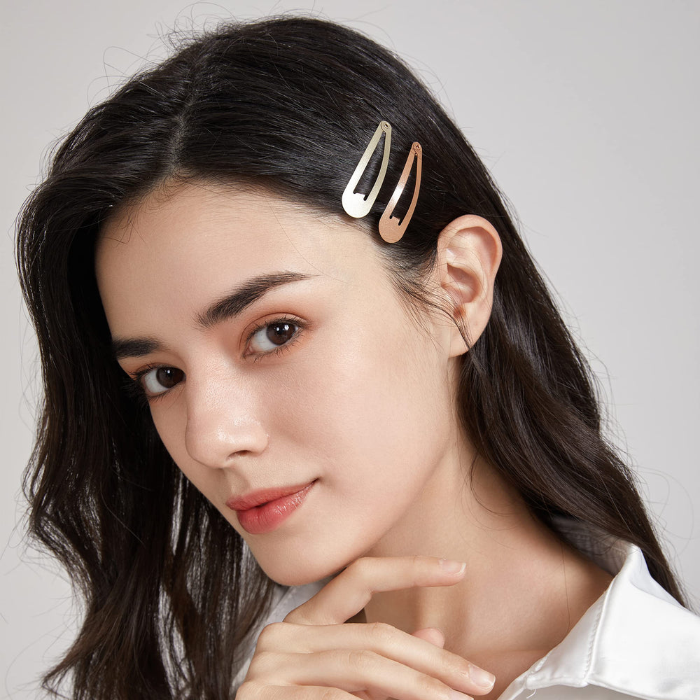 Pinces pour cheveux fins Dofash argent – usage quotidien.