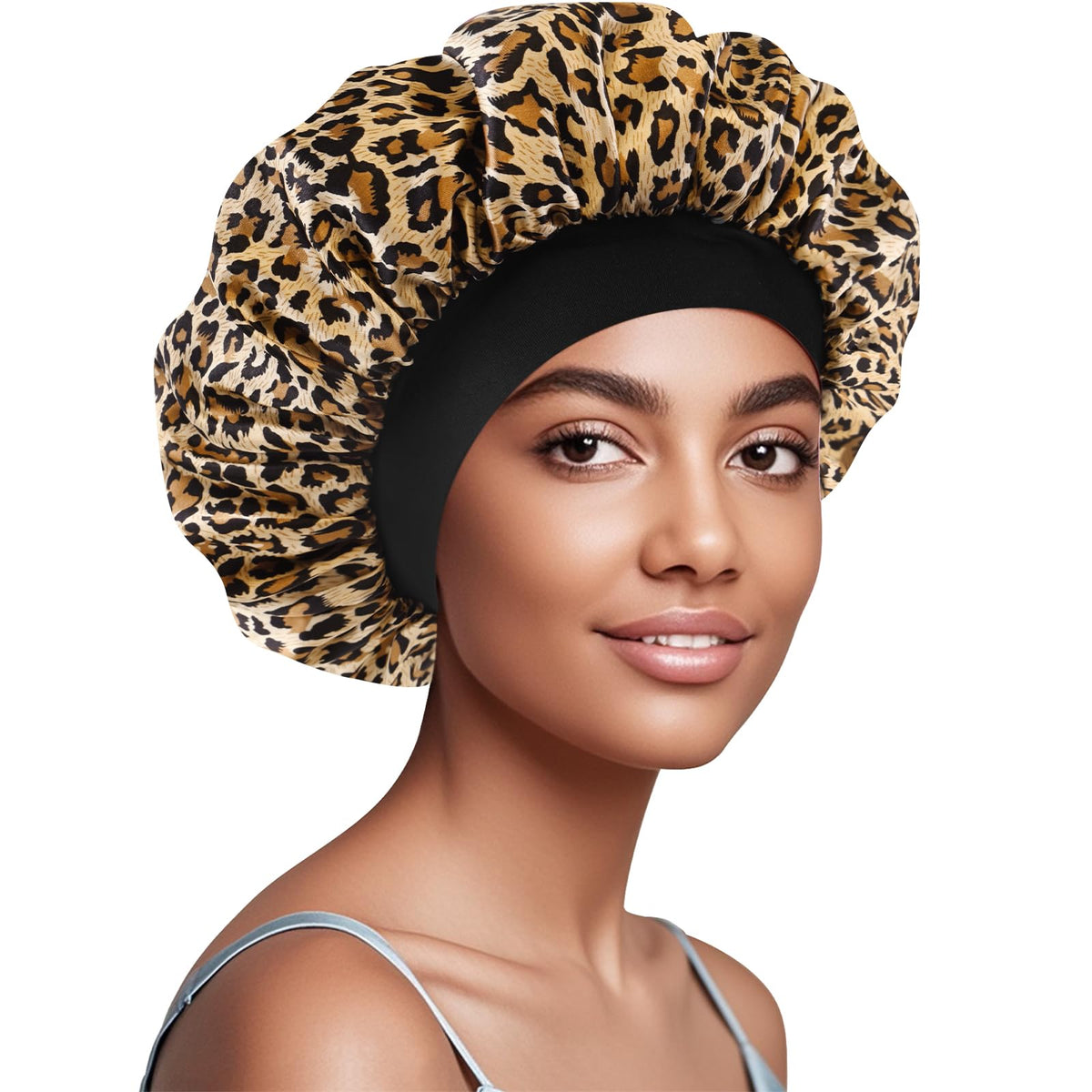 Doitory bonnet satin dormir – protection nocturne des cheveux et douceur au toucher.