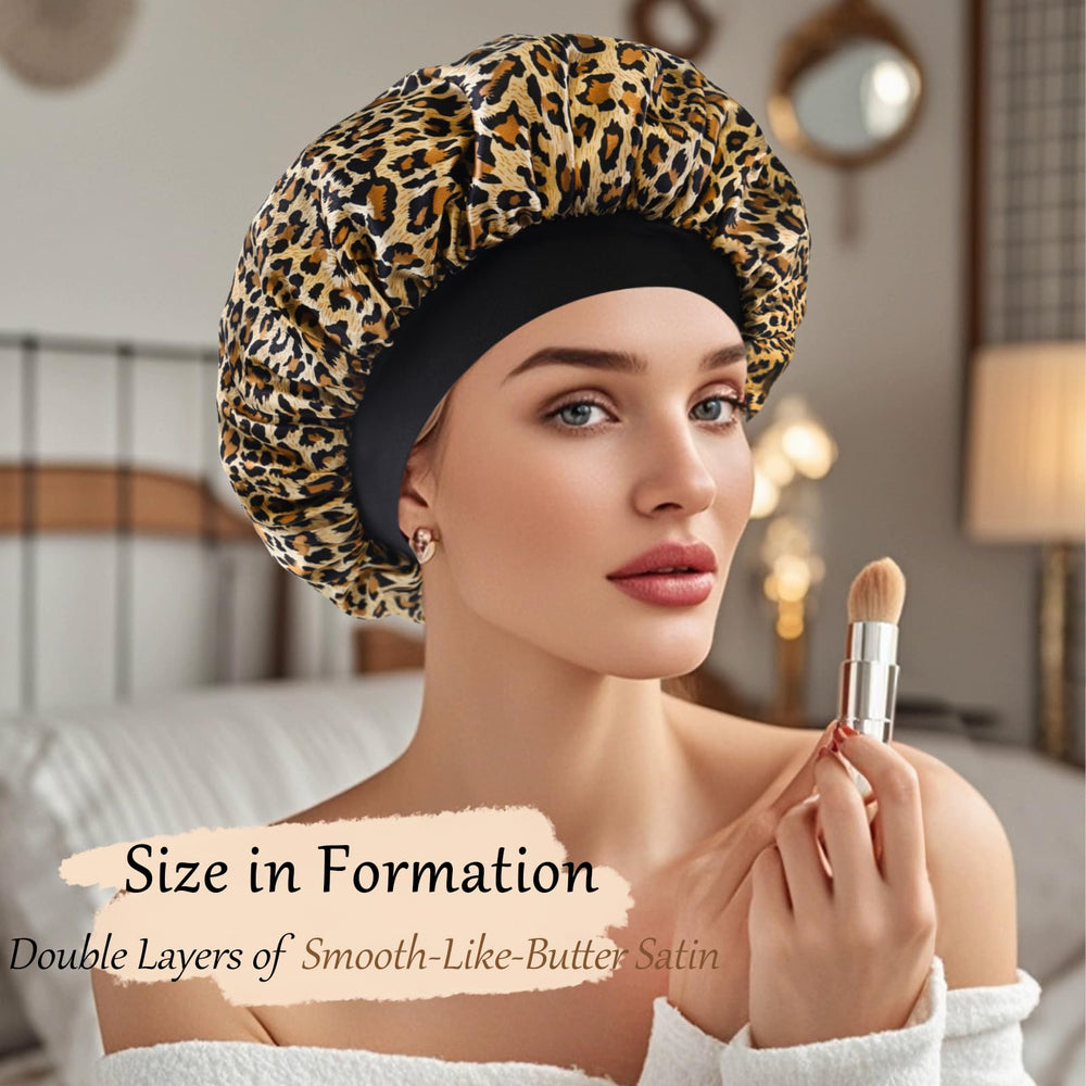 Doitory satin cheveux bouclés – réduction des frottements et tenue nocturne optimale.