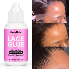 Dolahair Colle Dentelle sans latex — adaptée pour peaux sensibles.