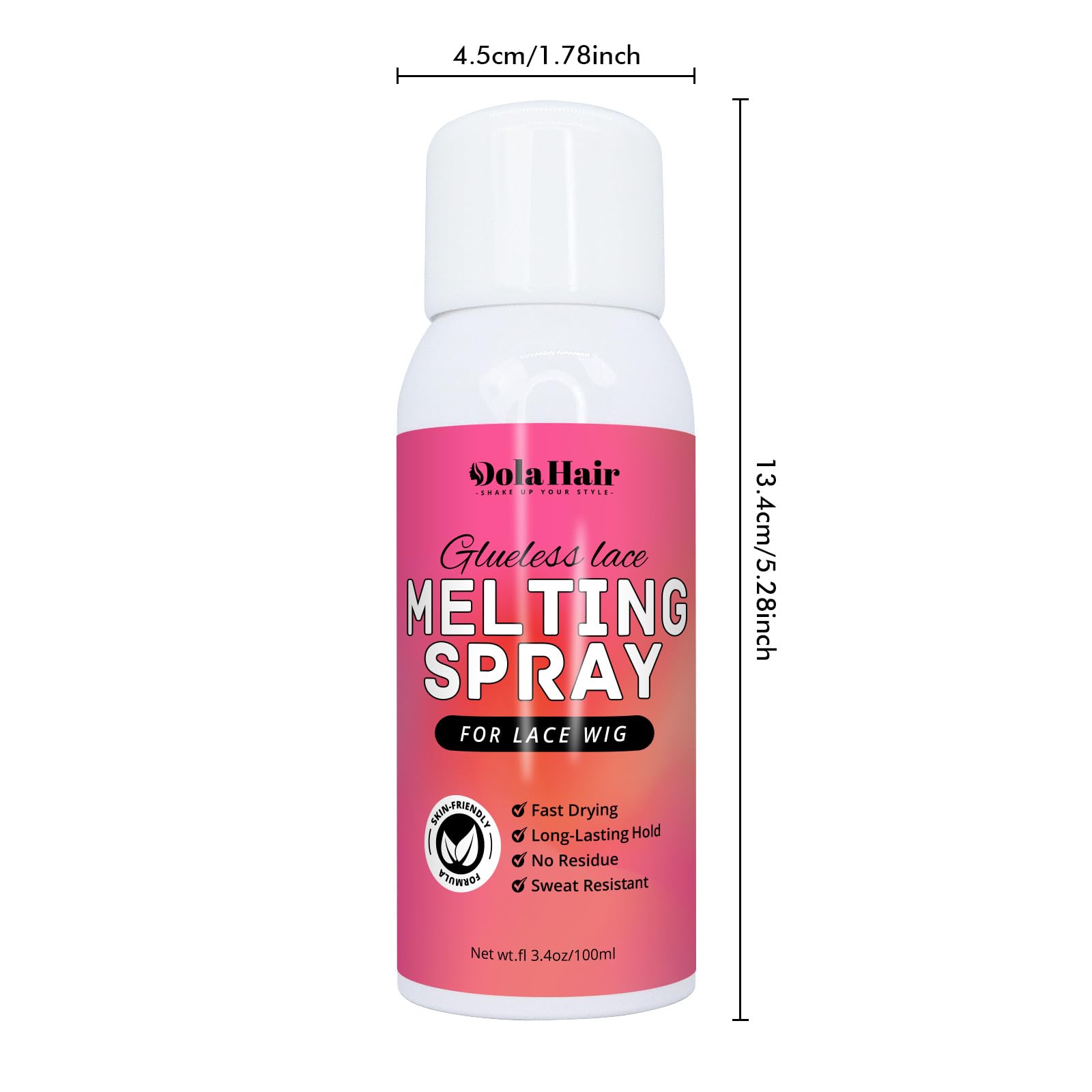 Dolahair lace tint mousse : teinte naturelle pour un raccord peau-dentelle