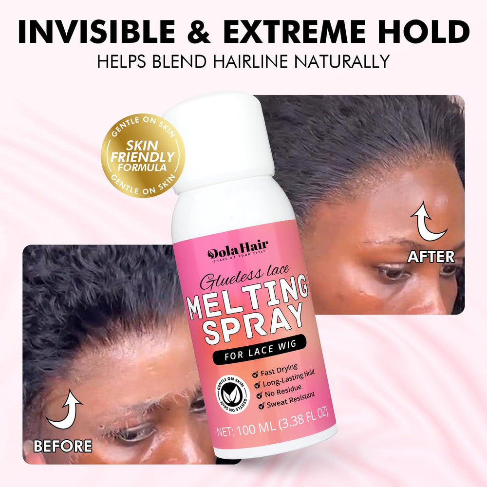 Dolahair Vaporisateur Fusion Dentelle – test cutané avant utilisation pour sécurité.