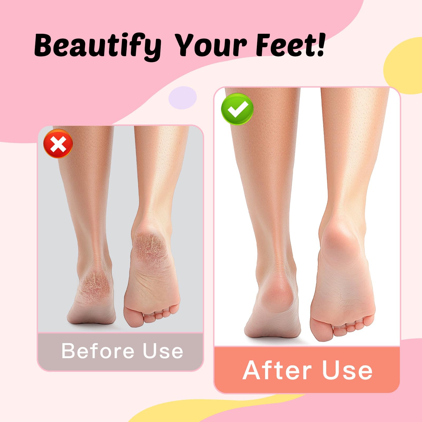 Dolcevitae pied remover recharge Type-C pratique et rapide.