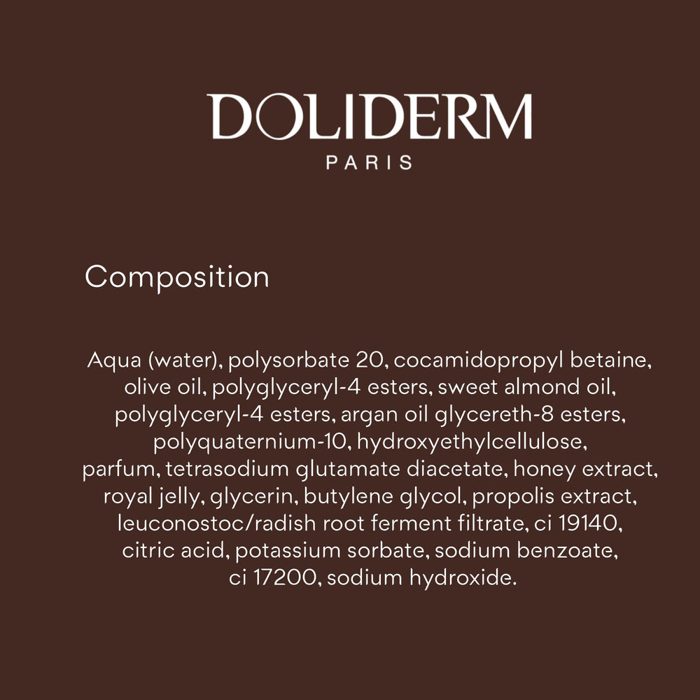 Doliderm Paris Rituel de Miel: routine nourrissante avec d'autres produits Rituel de Miel