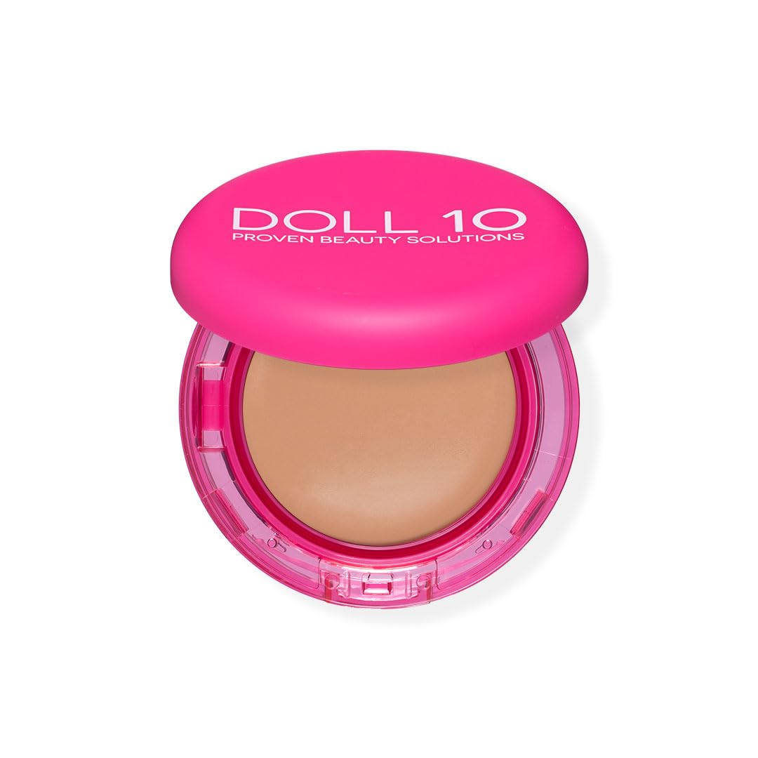 Texture satinée visible sur Doll 10 Bounce Balm Foundation pour fini léger