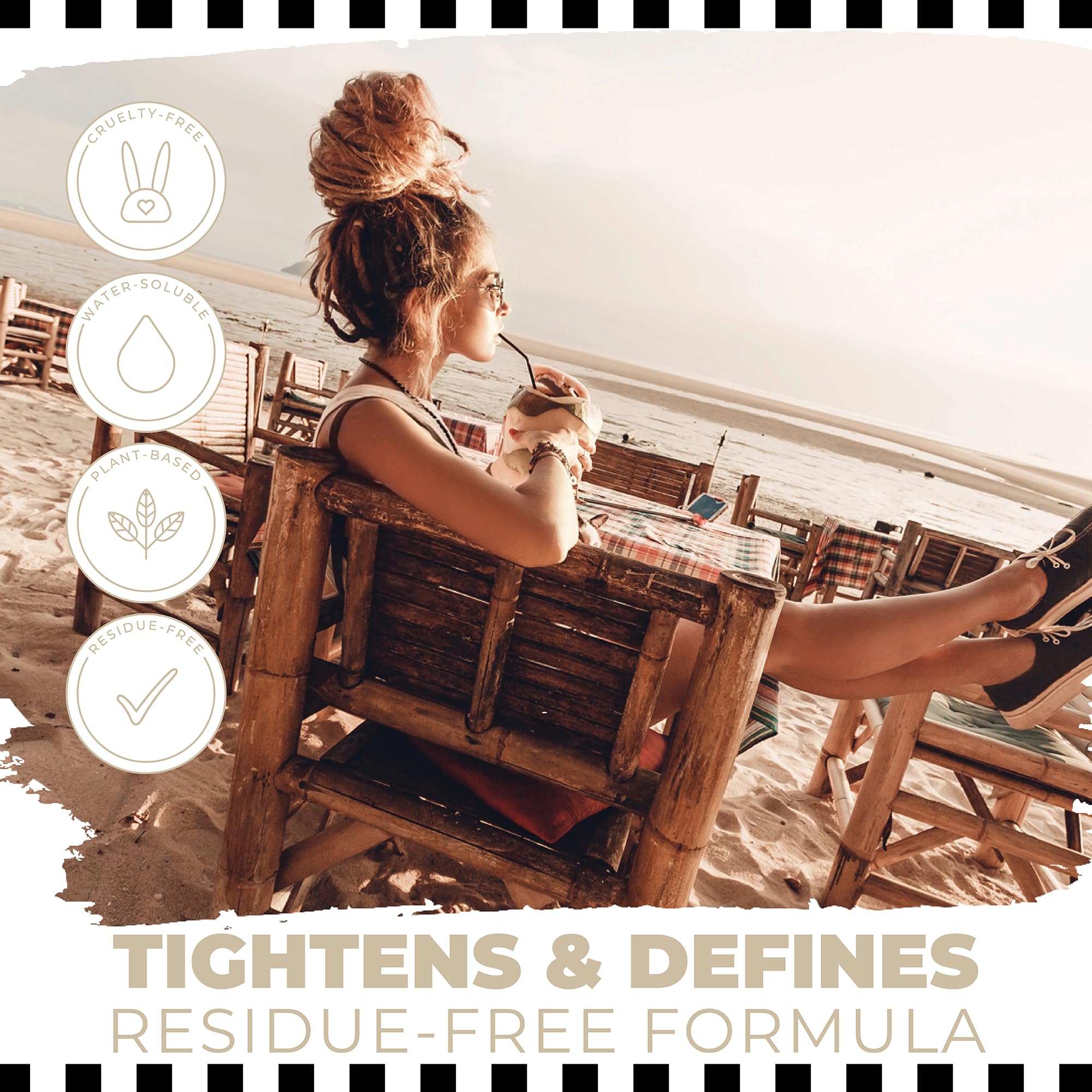 Dollylocks spray texture sel marin : rafraîchit les racines sans alourdir les locs.