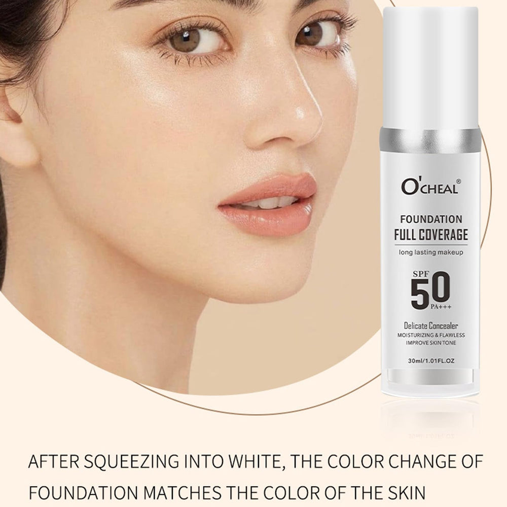 Domality fond-teint-changeant, absorption rapide et fini satiné naturel.