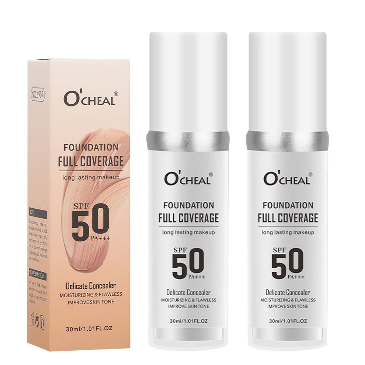 Domality fond-teint-changeant, flacon 30ml, offre un teint homogène rapidement.