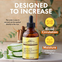 Bouteille gouttes anti-chute pour une routine capillaire quotidienne.