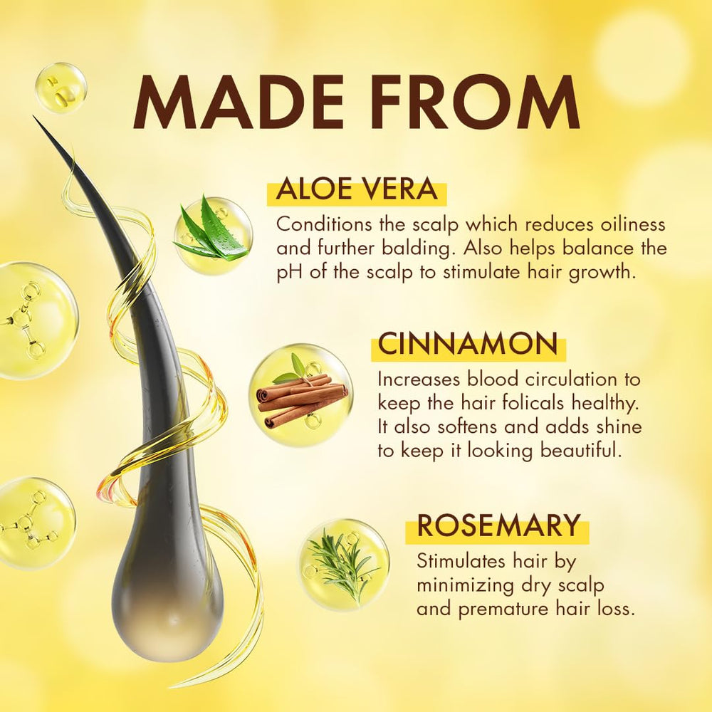 Extraits romarin et cannelle apportant une infusion aromatique.
