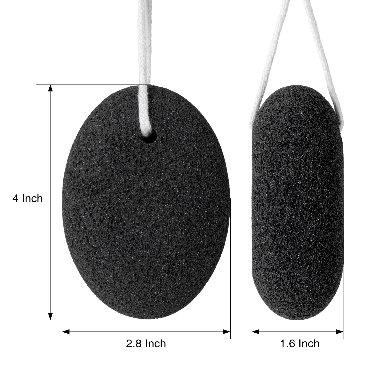 DOMLYRA pierre ponce pieds – exfoliation efficace pour des pieds plus lisses.