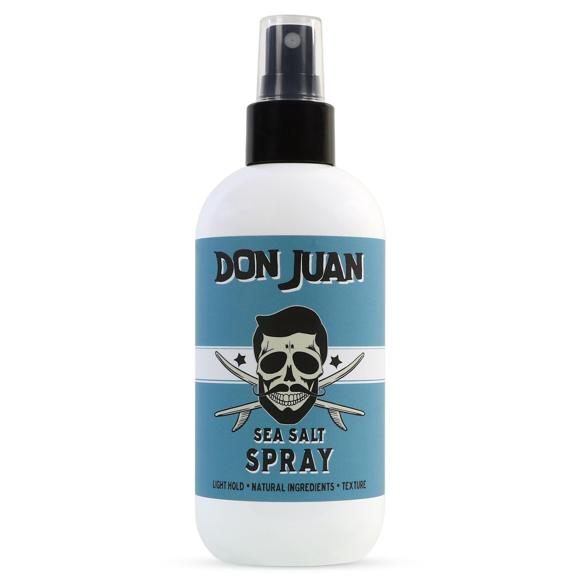 Don Juan Spray Coiffant Sel Marin: bouteille prête à l'emploi pour un look naturel.