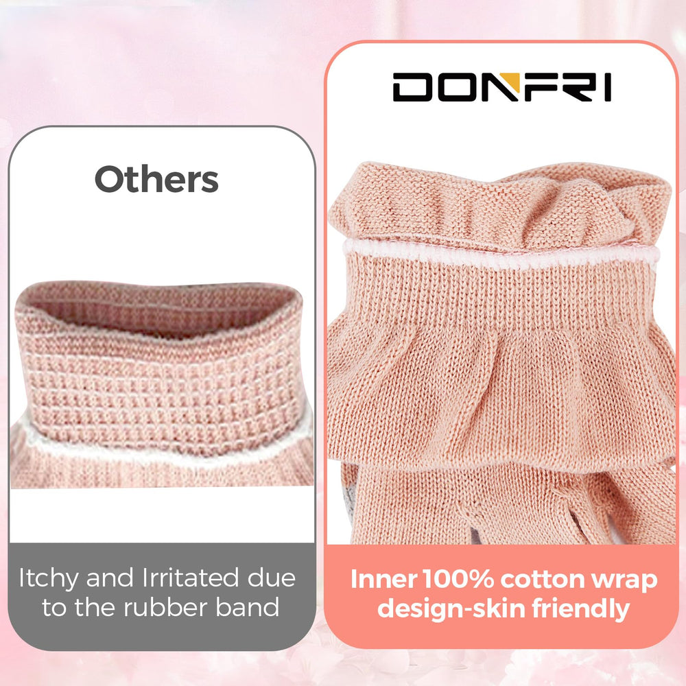 Gants sans couture Donfri – maille douce pour peau sensible