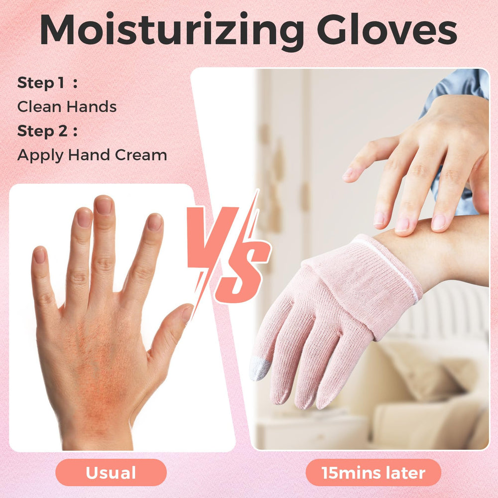 Gants Donfri – main avec lotion, soin hydratant prêt à être porté