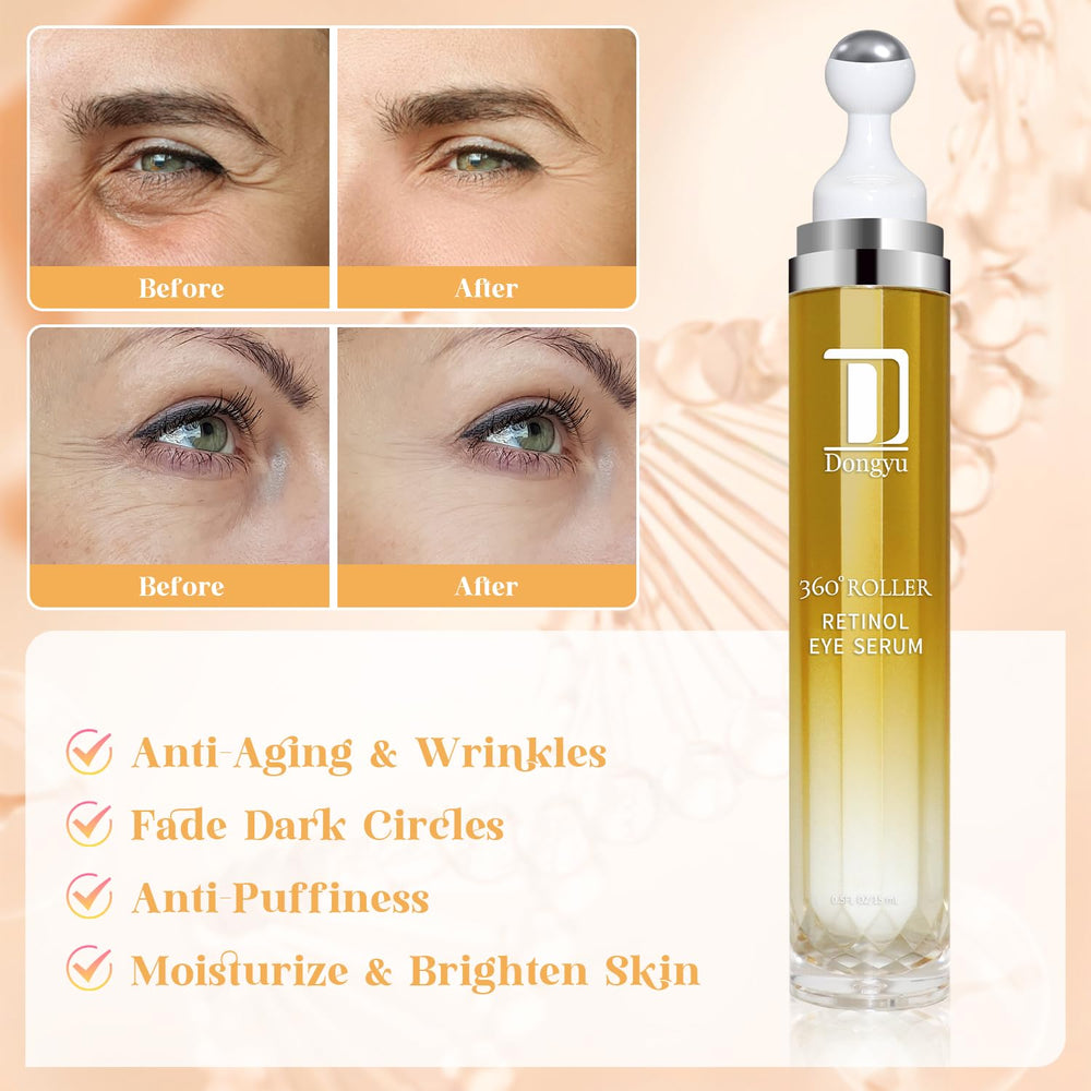 Dongyu soin contour des yeux caféine, favorise la microcirculation.