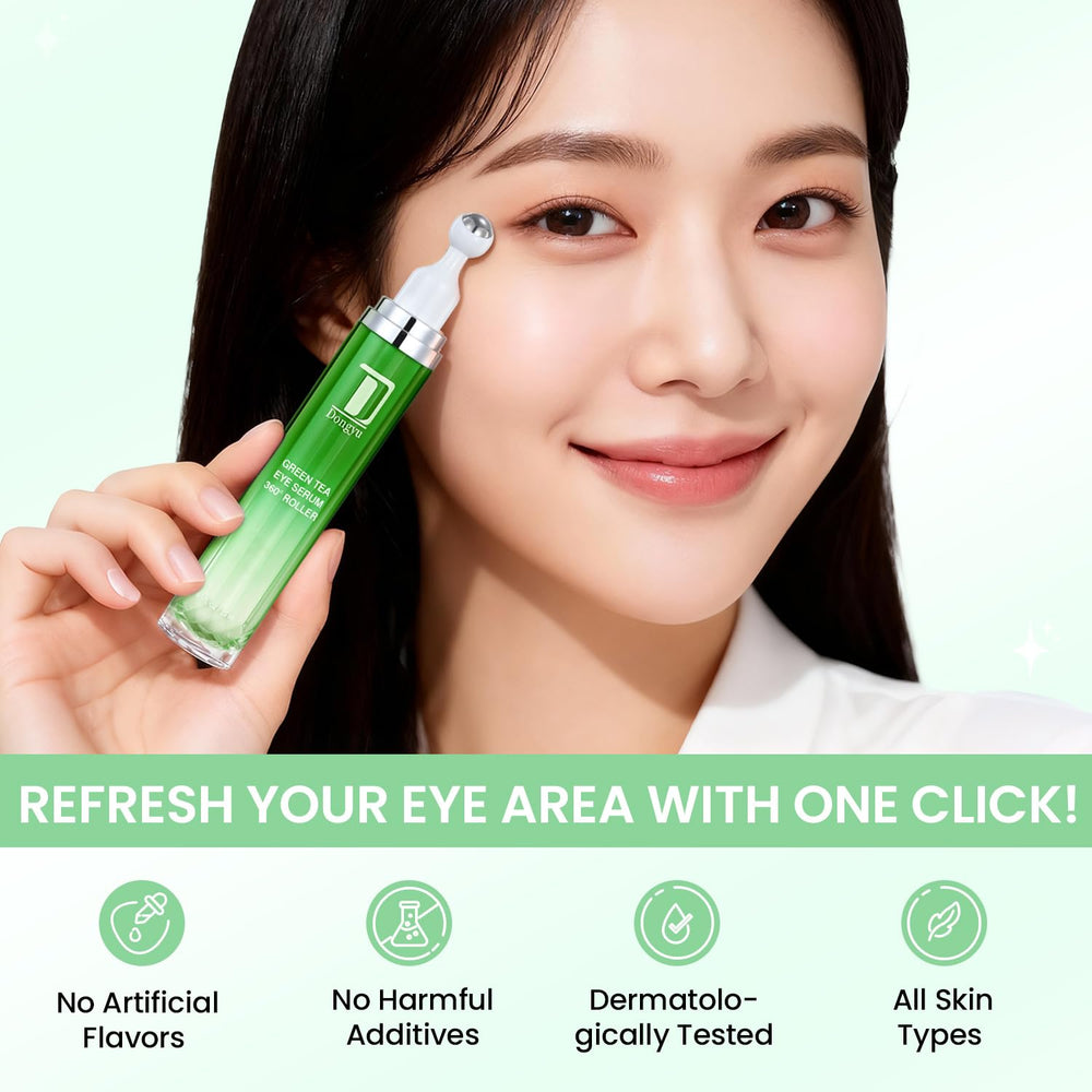 Dongyu Crème Yeux illumine le regard et améliore l’élasticité par micro-massage.