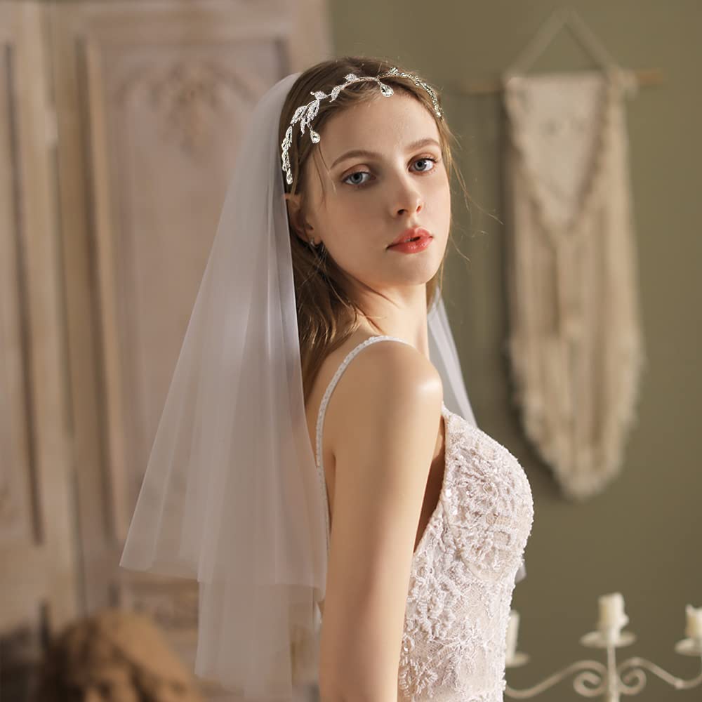 Accessoire cheveux cristal DonLeeving, ajout d'une touche lumineuse à la tenue.