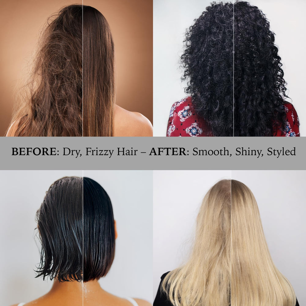 Donna Double Face convient aux cheveux lisses pour un brushing net.