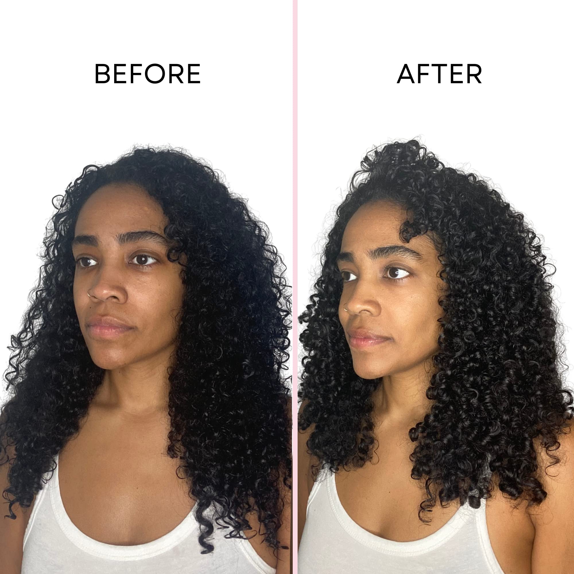 Hair protected from sun and pollution with Donna's Recipe by Tabitha Brown leave-in.