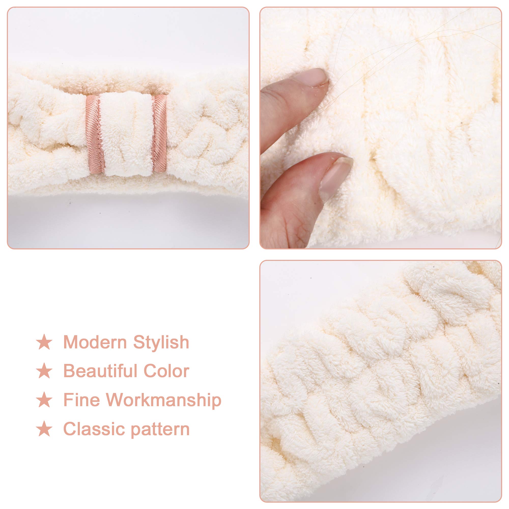 DOOBO bandeau-porte-visage-spa: maintien confortable pendant le soin du visage