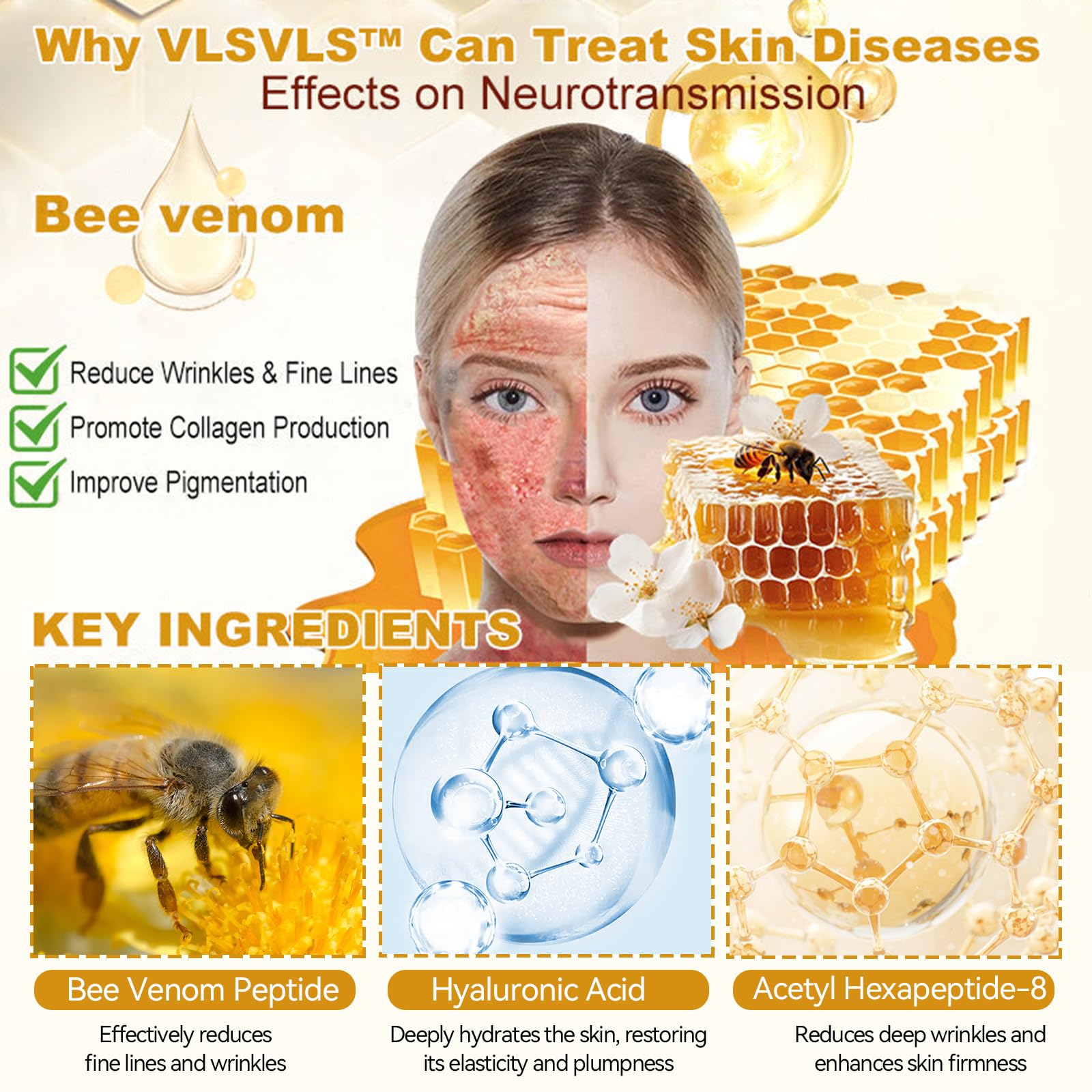 Dooeka Venin d’abeille – routine 3 en 1 pour peau saine et lumineuse.