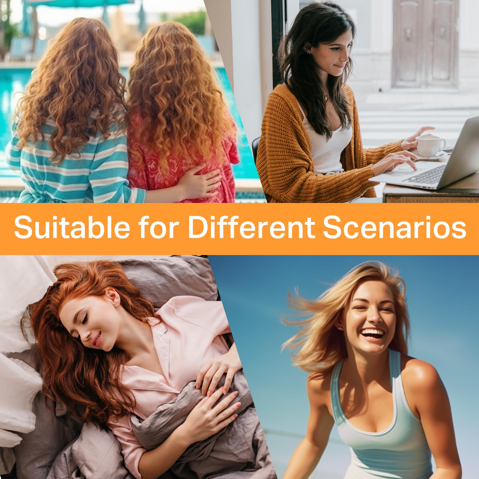 Compatibles avec diverses extensions capillaires et packs DOORES