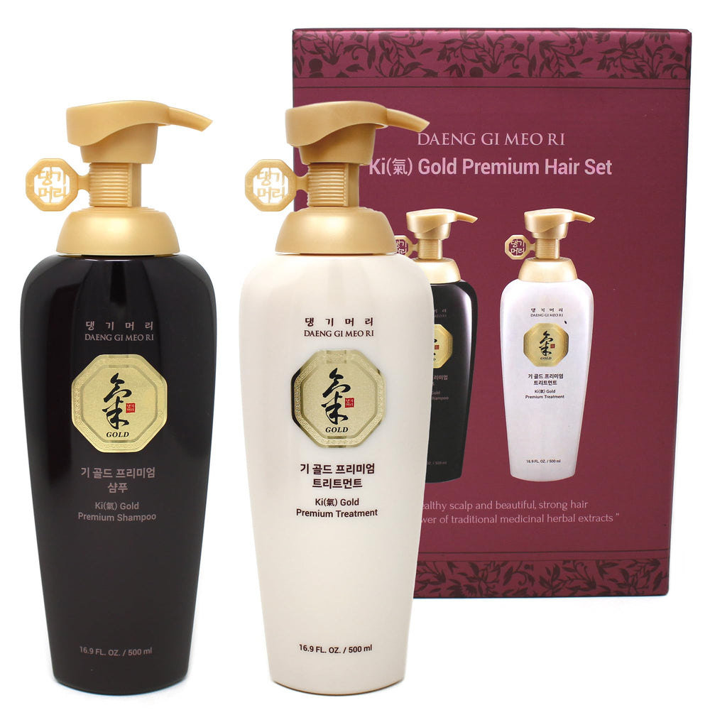 DoRi Cosmetics Daeng Gi Meo Ri Ki Gold Premium Shampoo bouteille – revitalisant cuir chevelu.