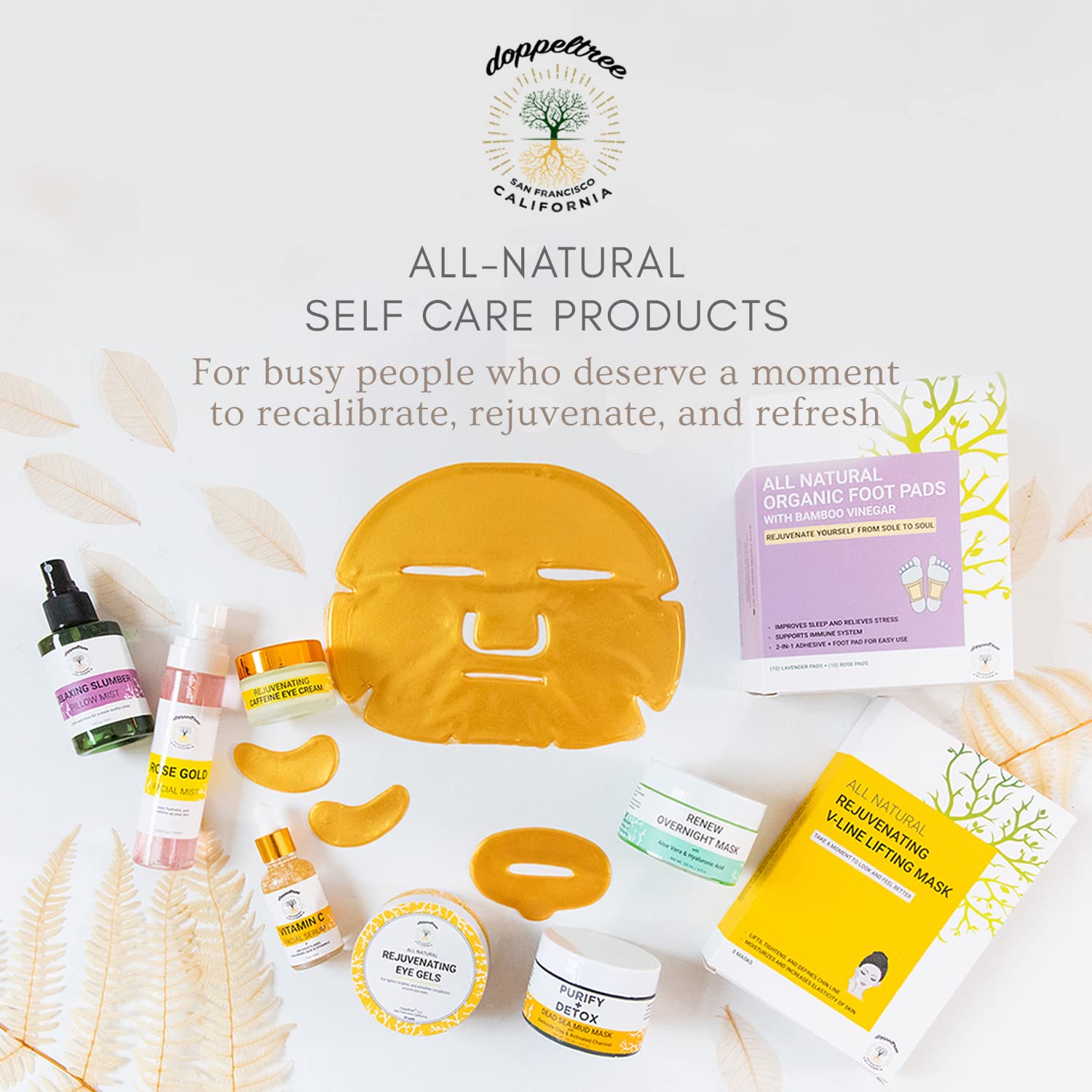 Soin Visage Rituel Maison Doppeltree, expérience spa à domicile.