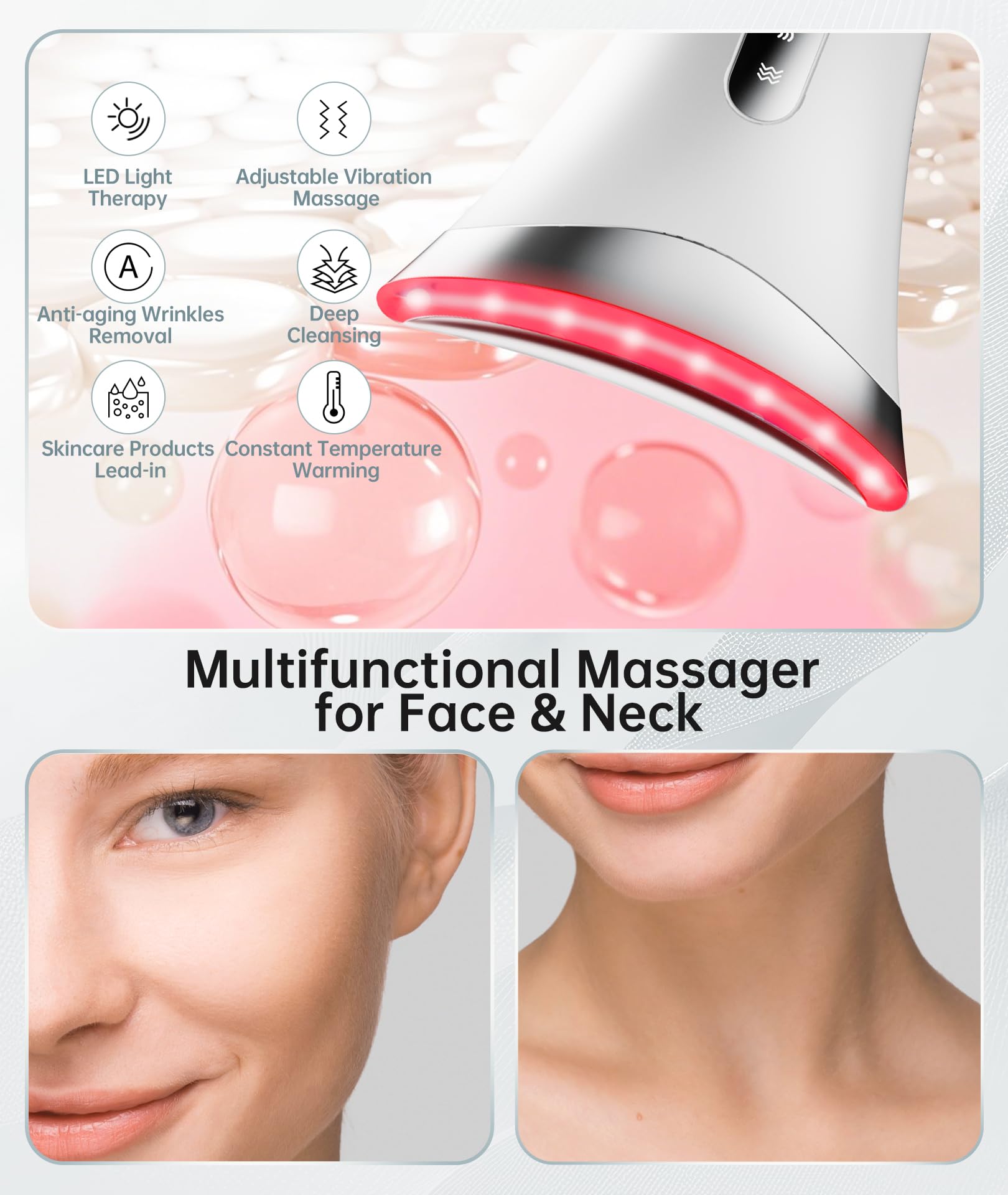 Dopsikn contour du visage et cou, raffermissement potentiel.