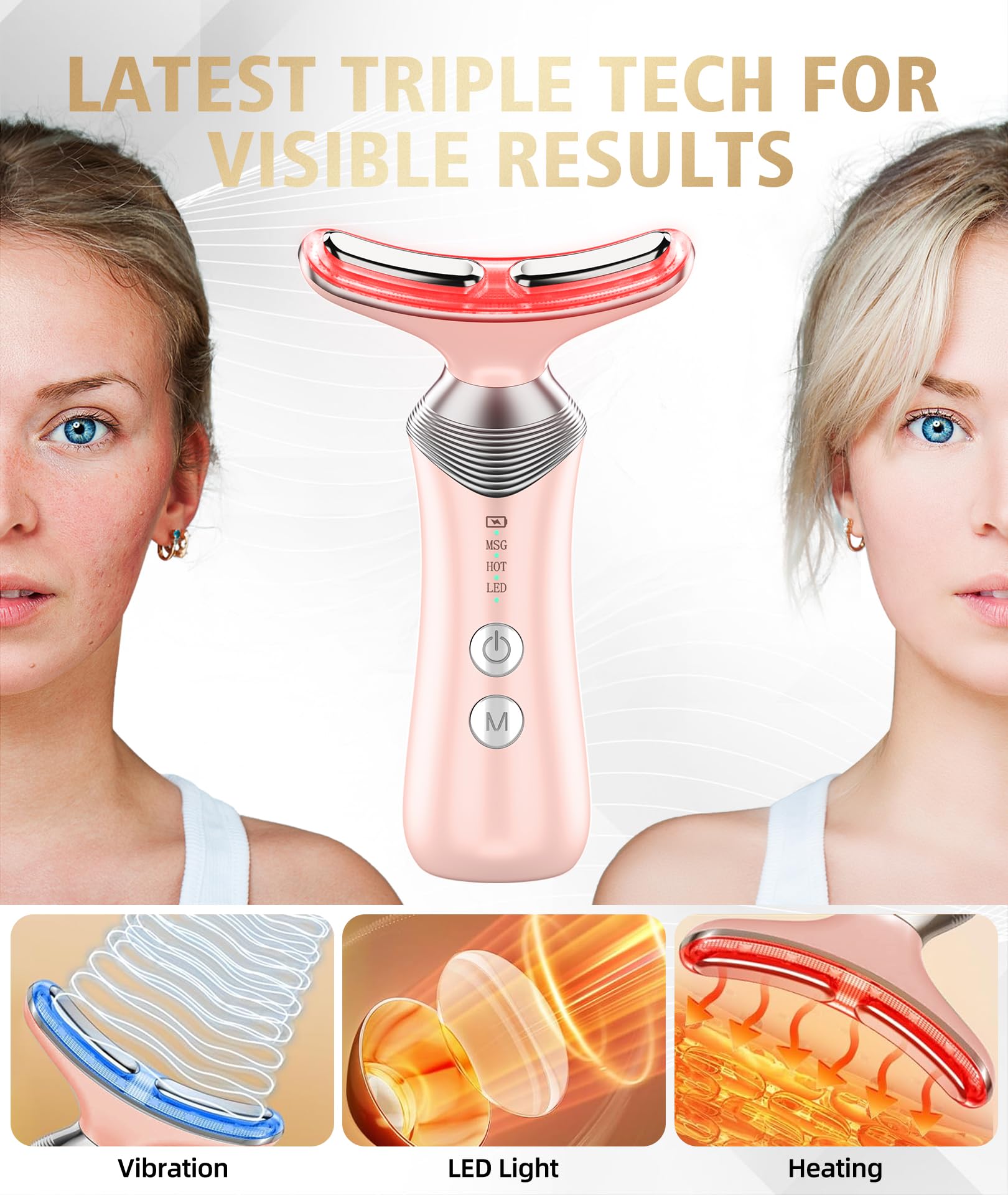 Dopsikn massage visage portable pour une détente rapide à domicile.