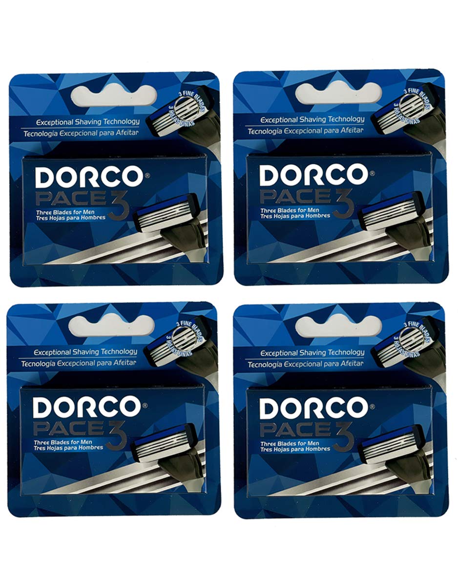 Dorco Pace 3: trois lames pour un rasage précis et confortable.