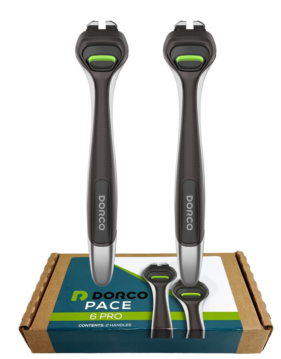 Dorco Pace 6 Pro aperçu des six lames pour un rasage fluide et précis