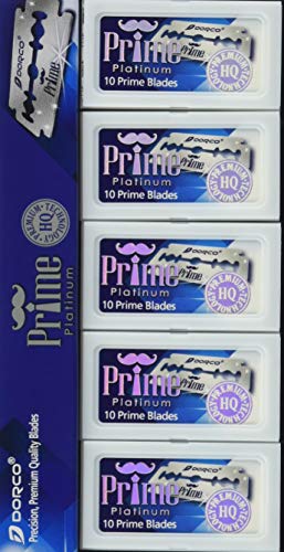 Dorco Prime, détail lame double tranchant, précision lors du rasage.