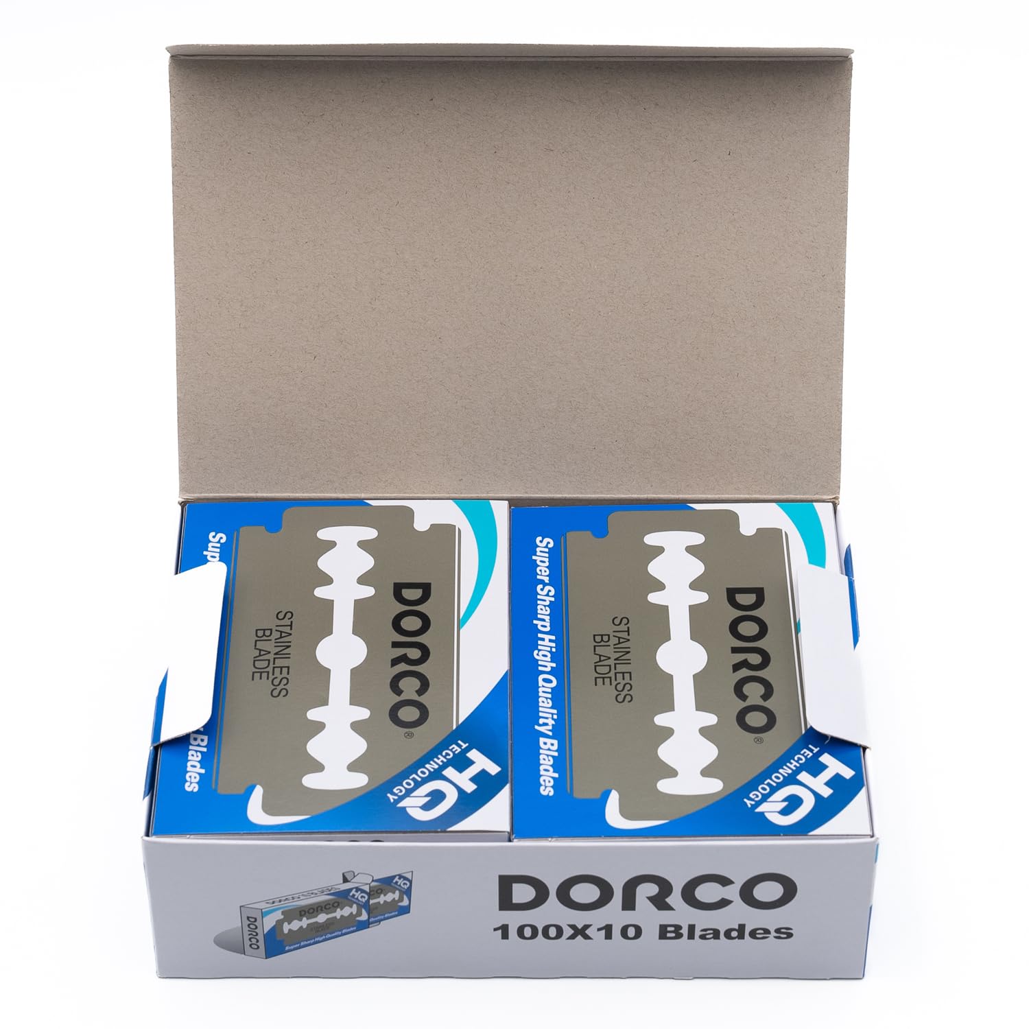Compatibilité Dorco ST300 avec rasoir de sécurité, polyvalence pratique pour barbiers.
